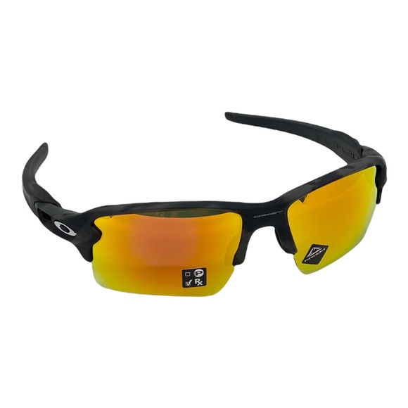 Oakley Flak 2.0 XL Matte Black Frame Prizm Ruby Lens Sunglasses - OO9188-8659